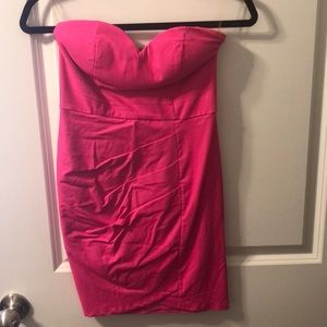Hot Pink tobi Bodycon
